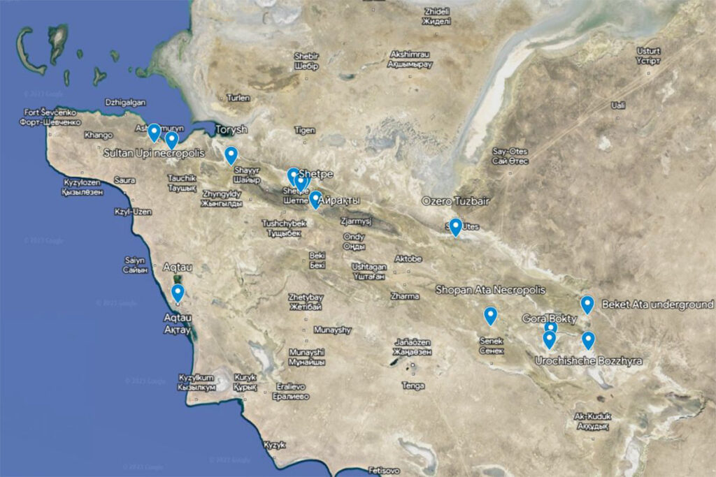 kazakistan itinerario di viaggio